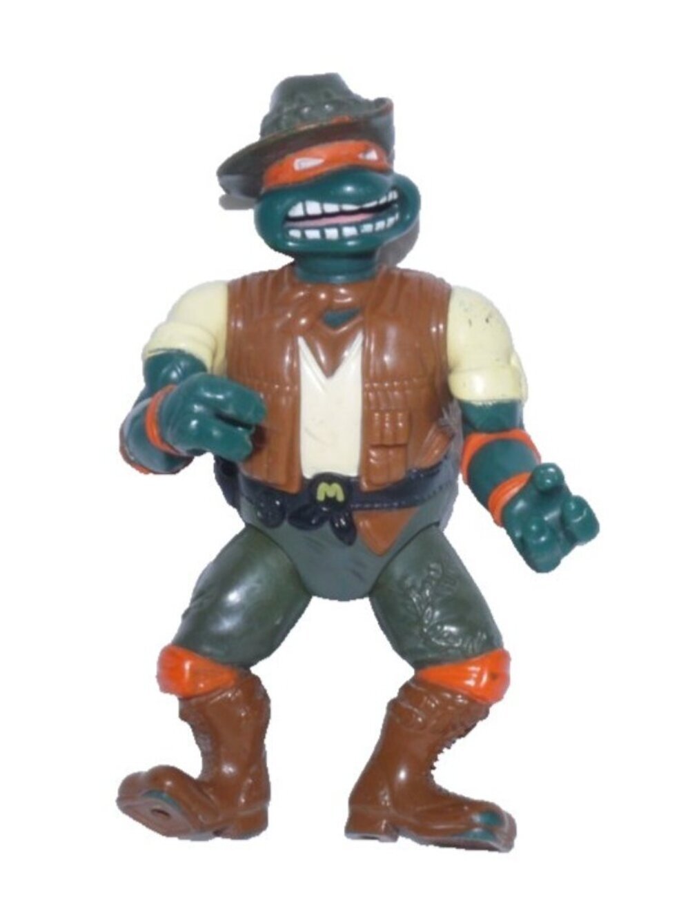Teenage Mutant Ninja Turtles Michelangelo Safari 5" action figure Playmates 1995